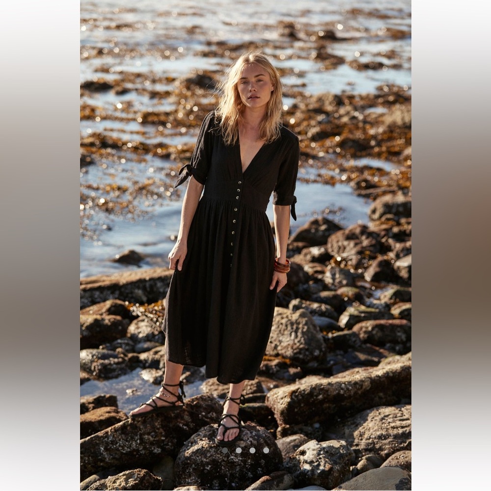 Free People Love of my Life Midi Dress